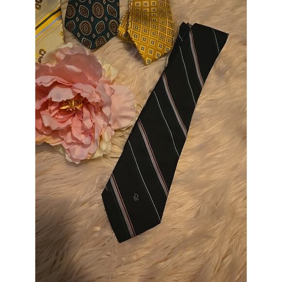 Lot Of Mixed Brand Neck Tie Men's 9pc - Picture 5 of 10